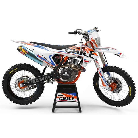 Kit de Autocolantes KTM SX/SX-F 16-18, SX 250 17-18, EXC/EXC-F 17-19 SIX DAYS 2018 CHILE