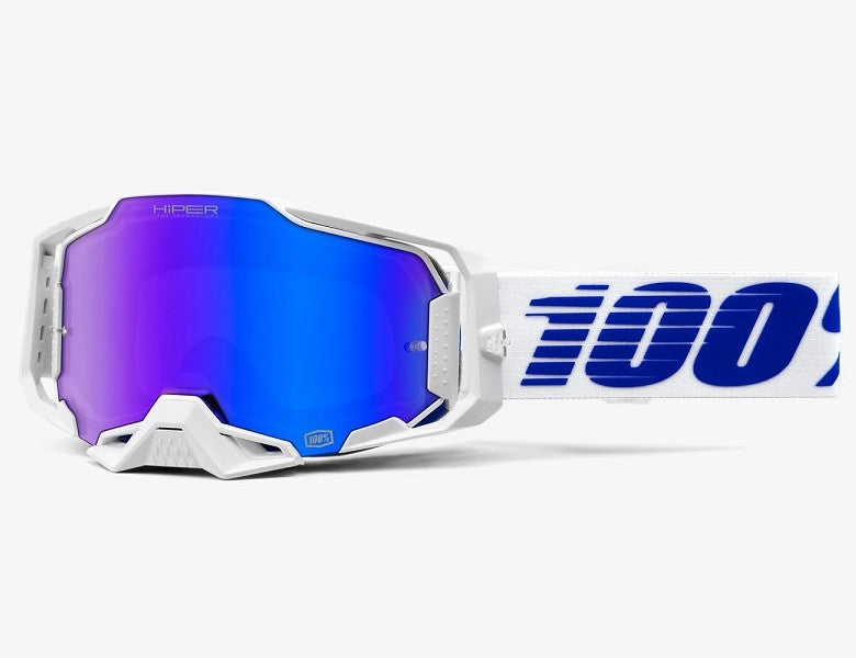 Óculos 100% ARMEGA IZI 2022 - Lente HIPER Azul Espelhado