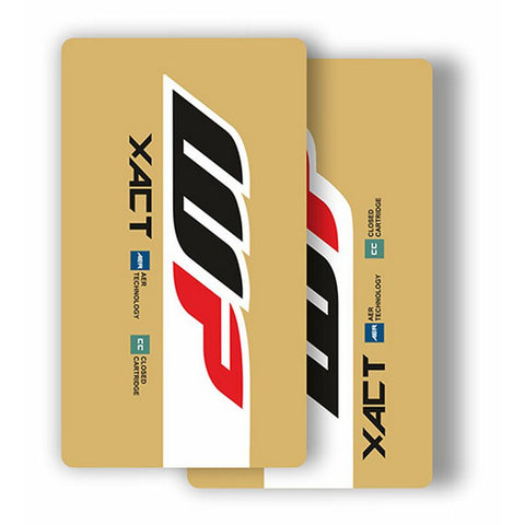 Jogo de Autocolantes de Forqueta WP FACTORY Branco