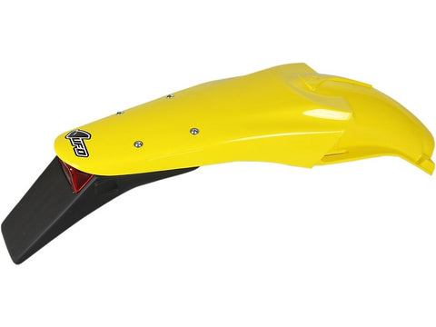 Guarda-lamas Traseiro UFO SUZUKI DRZ 400 00-24 c/farolim e porta-matrícula Amarelo