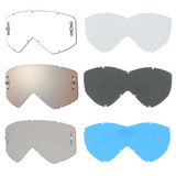 Lentes transparentes claras/ escuras/ azuis para óculos SMITH