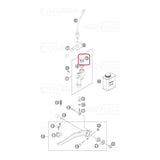 Tampão Bomba de Travão Traseiro KTM EXC/SX 04-18, HUSABERG 09-14 (ver modelos)