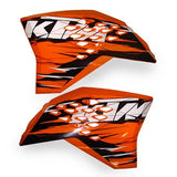 Tampas de radiador/depósito com autocolantes Original KTM EXC 2010