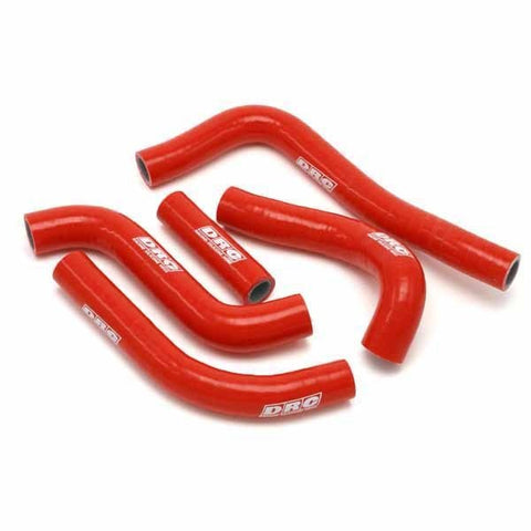 Tubos de radiador DRC para HONDA CRF Vermelho