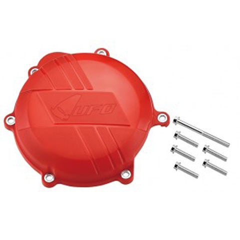 Protecção de Tampa de Embraiagem UFO para HONDA CRF 450R 09-16 Vermelho