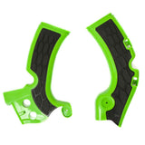 Protecções de Quadro ACERBIS X-GRIP KAWASAKI KX 450F 09-18 Verde