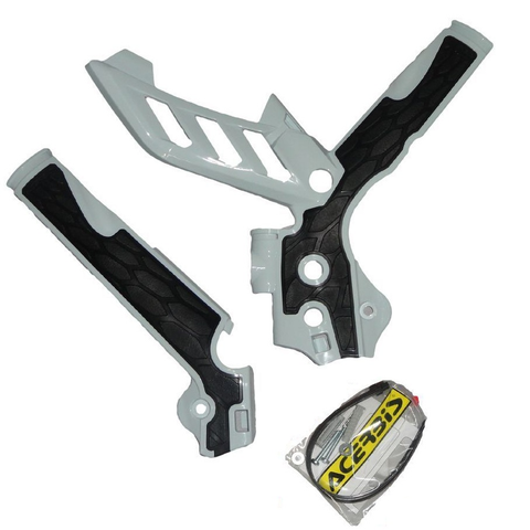 Protecções de Quadro ACERBIS X-GRIP para KTM EXC/EXC-F 12-16, SX/SX-F 11-15 Branco