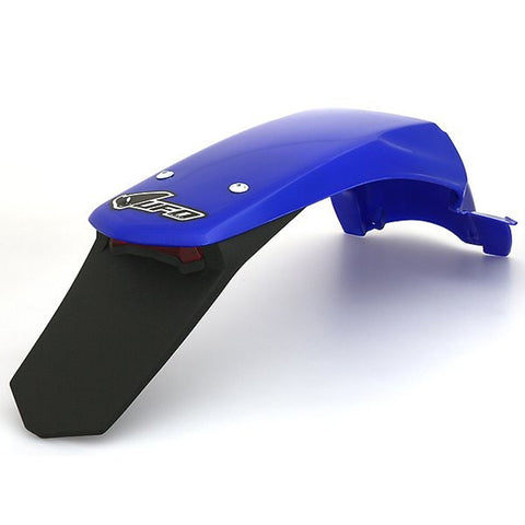 Guarda-lamas traseiro UFO para YAMAHA WR 250F/450F 03-06 c/farolim e porta-matrícula Azul