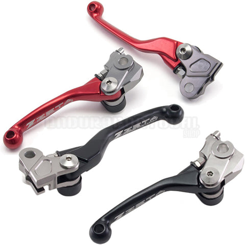 Par Manetes Articuladas ZETA para HONDA CRF 250R 07-24, CRF 250RX 19-24, CRF 450R 07-20, CRF 450RX 17-20