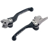 Par Manetes Articuladas ZETA para KTM EXC 125 14-16, EXC 200 14-15, SX 125/150 14-15 Preto (ver modelos)