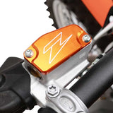 Tampa Reservatório Travão Dianteiro ZETA KTM SX 65 14-20, SX 85 13-20, FREERIDE 250F 18-19, 250R 14-17 e 350 14-17 Laranja