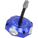 Tampão Depósito ZETA Alumínio YAMAHA YZ 85 04-21, YZ 125/250 04-24, YZ 250F/450F 04-13 Azul