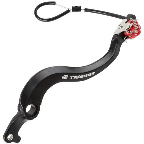 Pedal de Travão ZETA TRIGGER para KAWASAKI KX 250F 06-20 Vermelho