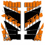 Autocolantes de Radiador BLACKBIRD para KTM SX/SX-F 16-18 e EXC/EXC-F 17-19