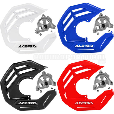 Protecção de Disco ACERBIS X-FUTURE FANTIC XE 125 21-24, XX 125 21-24, XX 250 21-24 (com suporte)