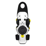 Braçadeira de Pulso Ortopédica MOBIUS X8 Branco/ Amarelo Flúor