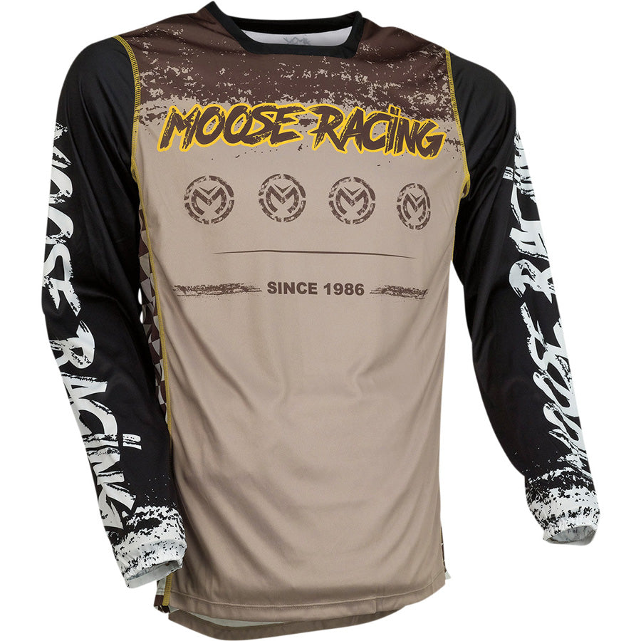 Conjunto MOOSE RACING M1 Preto/Amarelo 2022