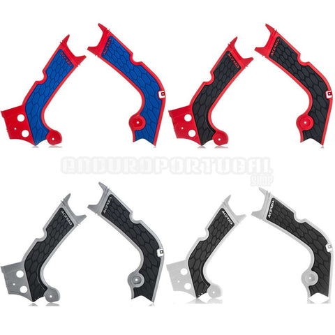 Protecções de Quadro ACERBIS X-GRIP para HONDA CRF 250R 18-19, CRF 450R 17-18, CRF 250/300RX 19