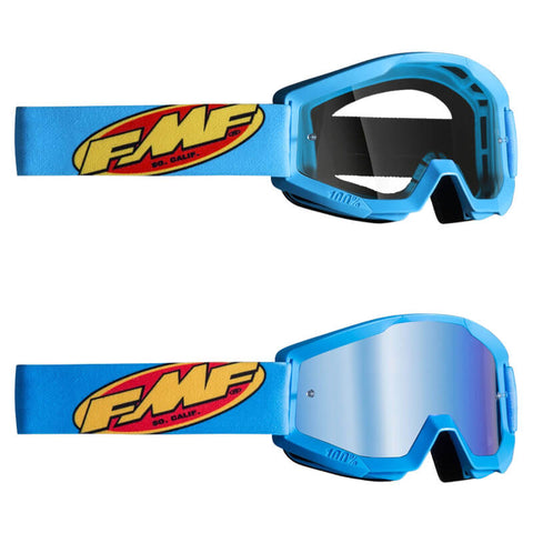 Óculos FMF VISION POWERCORE BLUE Junior 2022 (com Lente espelhada: 38,50€) - Criança