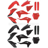 Kit de Plásticos POLISPORT FULL KIT GAS GAS MC 125/250 21-23, MC 250F/350F/450F 21-23