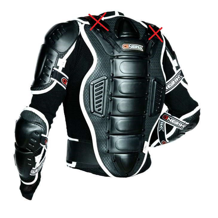 Peitoral Integral GNERIK SYNERGY (sem correias superiores)