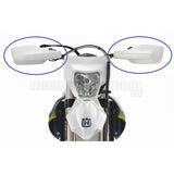 Protecções de Mãos HUSQVARNA TE 125/150/250/300 16-19, FE 250/350/450/501 16-19 (sem kit de montagem) Branco