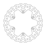 Disco de Travão Traseiro MOTO-MASTER Nitro Series KTM EXC/EXC-F/SX/SX-F 98-.. HUSABERG ..-14 HUSQVARNA 14-..