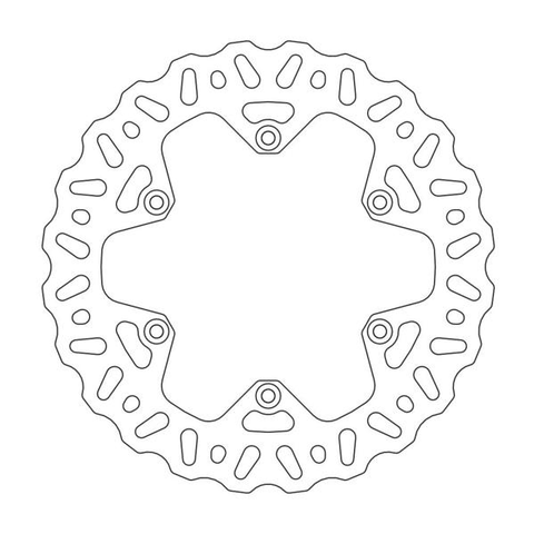 Disco de Travão Traseiro MOTO-MASTER Nitro Series KTM EXC/EXC-F/SX/SX-F 98-.. HUSABERG ..-14 HUSQVARNA 14-..