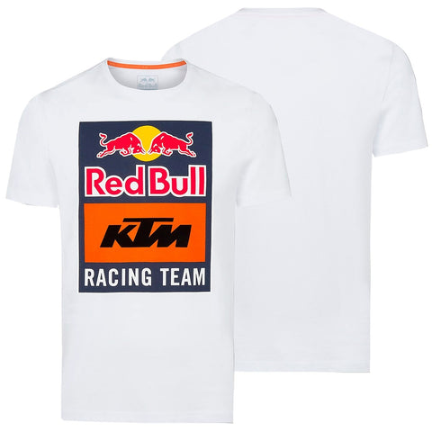 T-shirt RED BULL KTM RACING TEAM EMBLEM Branco