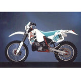 Guarda-lamas dianteiro UFO para KTM EGS/EXC/MX/MXC 90-92 Branco