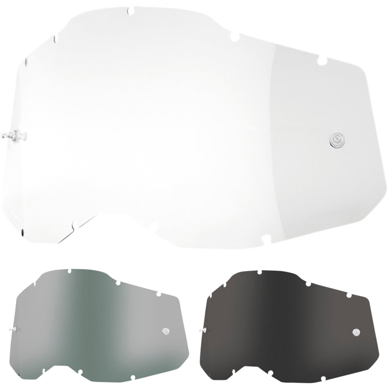 Lentes 100% RACECRAFT 2, ACCURI 2 e STRATA 2