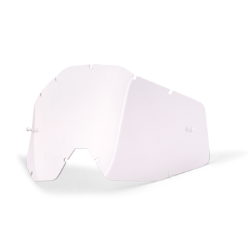 Lente Transparente 100% RACECRAFT, ACCURI e STRATA (compatível com FMF VISION)