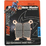 Pastilhas Travão Trás MOTO-MASTER SINTERPRO RACING GP 091812