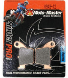 Pastilhas Travão Trás MOTO-MASTER SINTERPRO RACING GP HONDA CRF 250 R/X 04-25, CRF 250 RX 19-25, CRF 450 R/X 02-25, CRF 450 RX 17-25