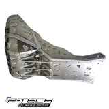 Protecção de Cárter e Escape P-TECH para KTM EXC 250/300 17-19, HUSQVARNA TE 250/300 17-19
