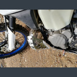 Protecção de Cárter e Escape P-TECH para KTM EXC 250/300 17-19, HUSQVARNA TE 250/300 17-19