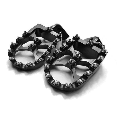 Jogo de Pousa-pés Sobredimensionados OFFPARTS GAS GAS EC 97-20 Preto