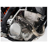 Protector de Colector em Carbono KTM 4T 07-16, HUSABERG FE 250/450/501 13-14, HUSQ. FE 450/501 14-16