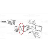 Borracha de Caixa de Lamelas GAS GAS EC 125
