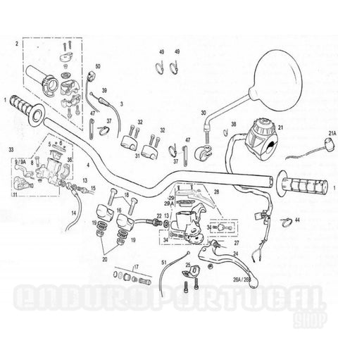 Parafuso de tampa bomba GAS GAS (Ref. 06)