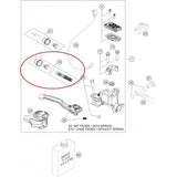 Kit de Reparação Bomba Travão Dianteiro BREMBO KTM EXC/EXC-F 14-25, HUSABERG TE/FE 14, HUSQVARNA TE/FE 14-17