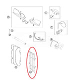 Deflector de Radiador KTM SX 98-06, EXC 98-07 (Laranja, Branco ou Preto - Ver descrição)