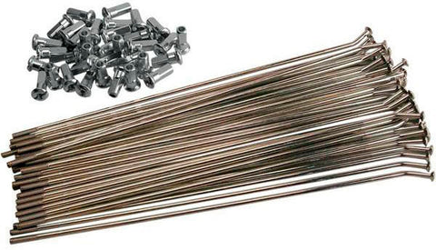 Kit de Raios e Cabeças Aço Inoxidável RACEPRO Roda 21`` para HONDA CR/CRF 95-..