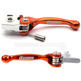 Par de Manetes Articuladas RACEPRO RL#3 KTM EXC/EXC-F/SX/SX-F 06-13 Laranja (BREMBO)