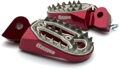 Pousa-pés RACEPRO RFP#2 para YAMAHA YZ-F/ WR-F 250/400/426/450 99-22 Vermelho