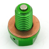 Bujão de Óleo Magnético RACEPRO KAWASAKI KX 65 00-21, KX 85 01-21, KX 125/250 96-08, KX 250F 04-20 Azul ou Verde