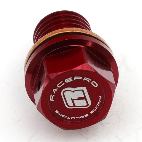 Bujão de Óleo Magnético RACEPRO HONDA CR 80 83-02, CR 85 03-07, CR 125/250 83-07, CR 500 84-01 Vermelho