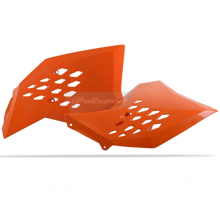 Tampas de Radiador/Depósito POLISPORT para KTM SX/SX-F 07-10, EXC/EXC-F 08-11 (várias cores)