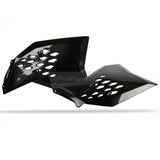 Tampas de Radiador/Depósito POLISPORT para KTM SX/SX-F 07-10, EXC/EXC-F 08-11 (várias cores)