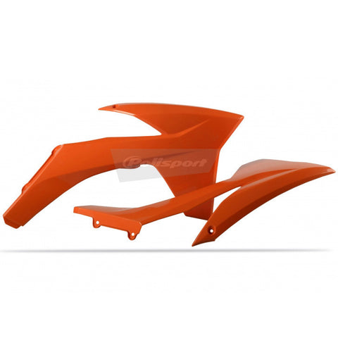 Tampas de Radiador/Depósito POLISPORT para KTM SX SX-F 11-12, EXC/EXC-F 12-13 (várias cores)